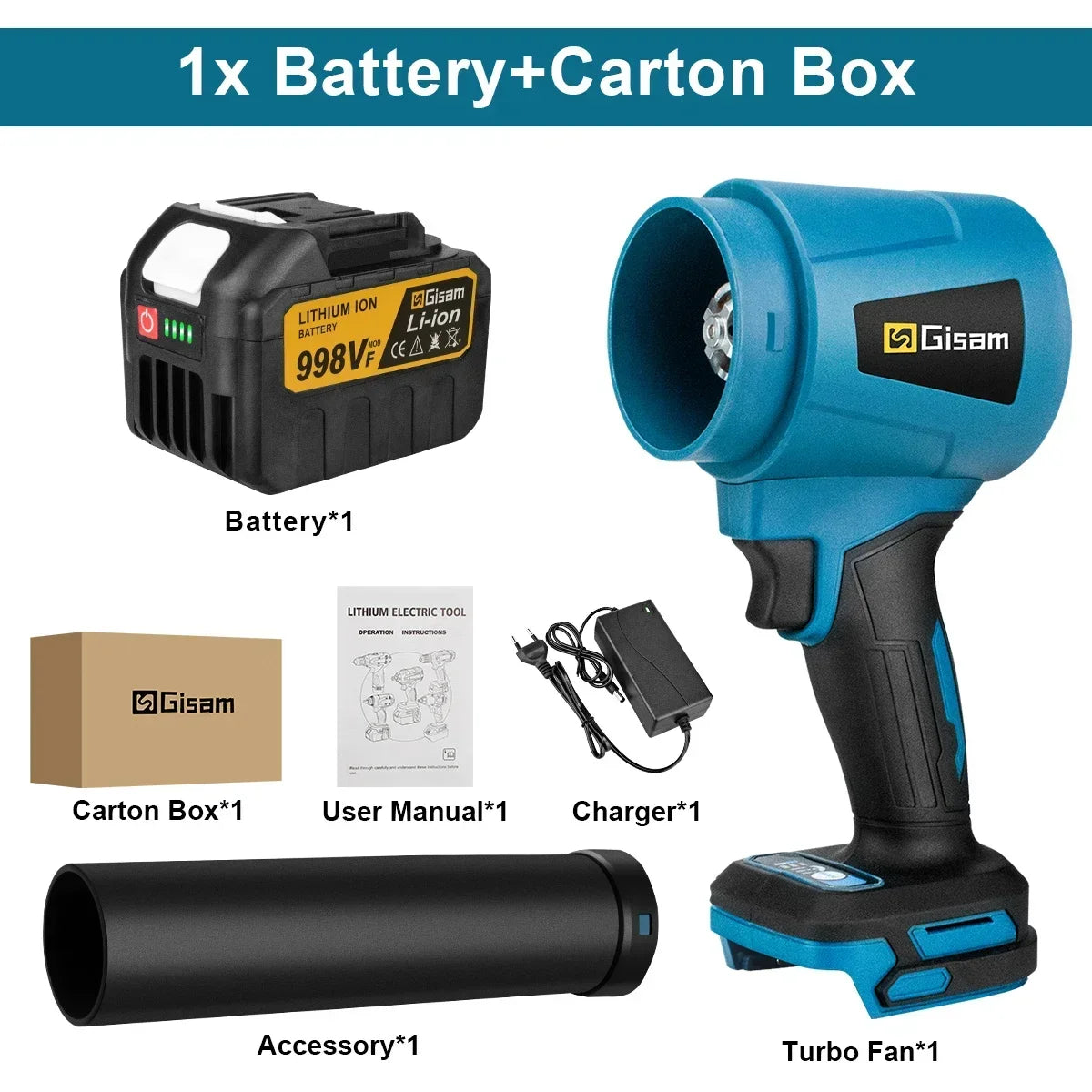 Souffleur Turbo Portatif