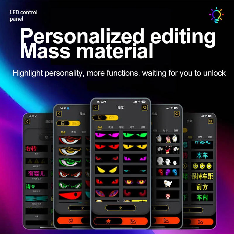 Panneau LED Adhérent